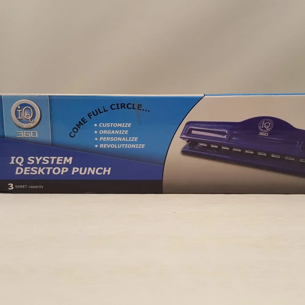 IQ 360 System Binding Bundle | Desktop Punch 1588 | Notebook Rings 150